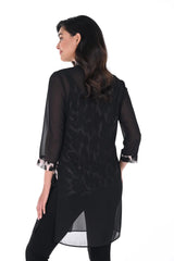 Frank Lyman 246352 Black/Blush Cover-up